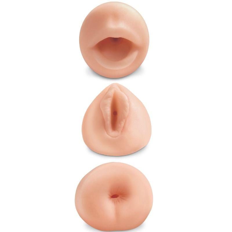 EXTREME TOYZ - ALL 3 HOLES KIT 3 MASTURBADORES - Optelum