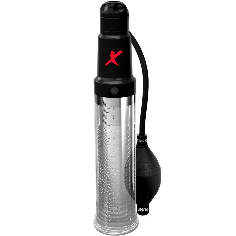 PDX ELITE - BOMBA DE SUCCION MASTURBADORA CON VIBRACION SUCK N PUMP STROKER - Optelum