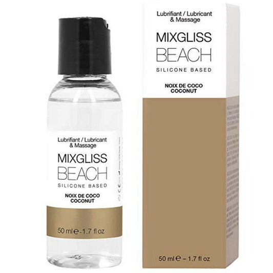 MIXGLISS - BEACH LUBRICANTE SILICONA 50 ML - Optelum