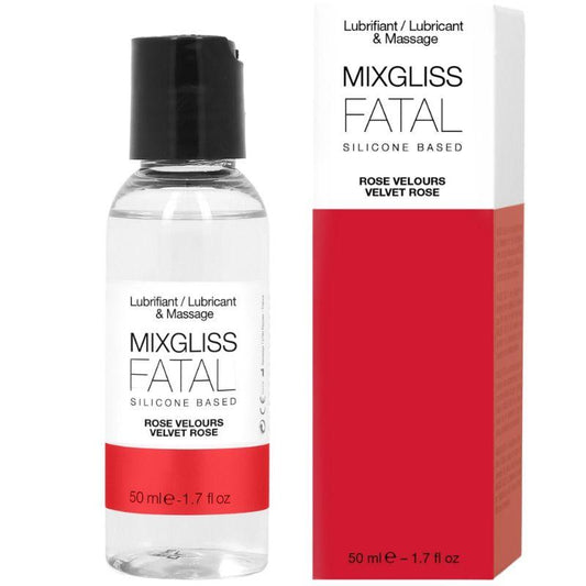 MIXGLISS - FATAL LUBRICANTE SILICONA ROSAS 50 ML - Optelum