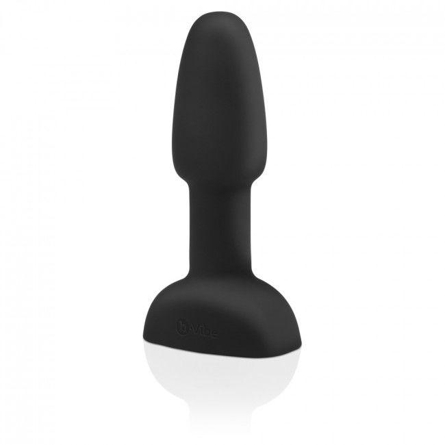 B-VIBE - RIMMING CONTROL REMOTO ANAL PLUG PETITE NEGRO - Optelum