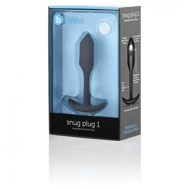 B-VIBE - SNUG PLUG 1 NEGRO - Optelum