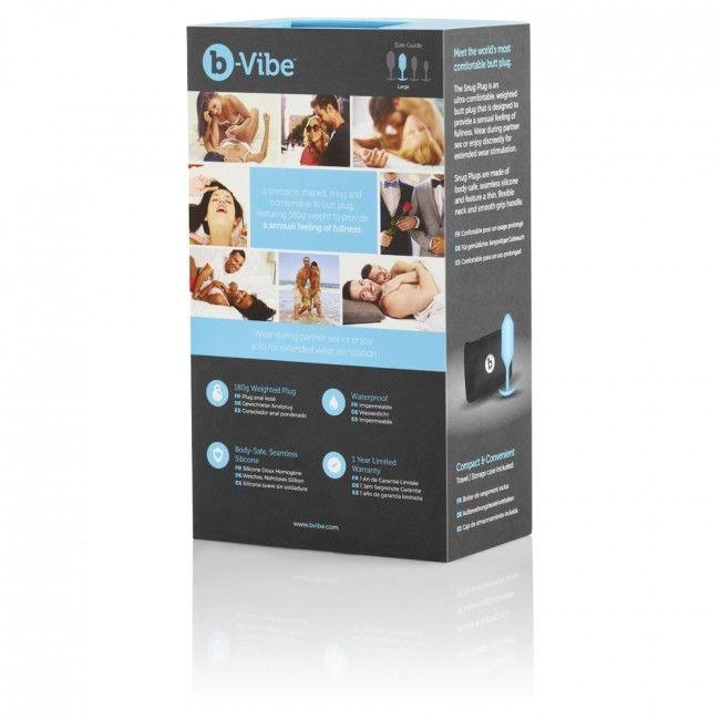 B-VIBE - SNUG PLUG ANAL 3 AZUL CIELO - Optelum