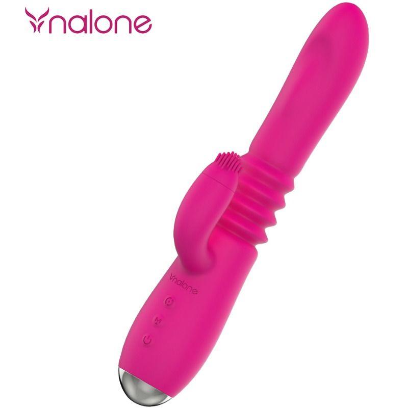 NALONE - VIBRADOR UP&DOWN Y RABBIT CON ROTACION - Optelum