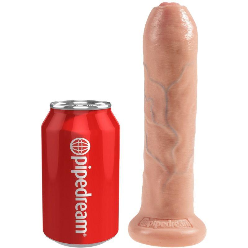 KING COCK - DILDO REALISTICO UNCUT NATURAL 21 CM - Optelum