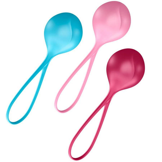 SATISFYER - LOVEBALLS TRAINING SET 3 - Optelum