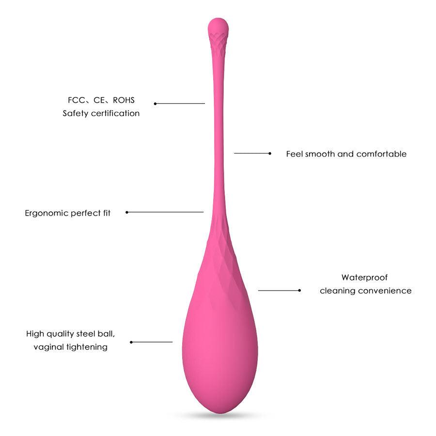 LESLIE - KEGEL FIT ENTREGADOR SUELO PELVICO 6 PESOS - Optelum