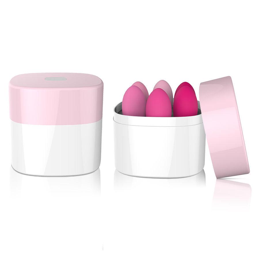 LESLIE - KEGEL FIT ENTREGADOR SUELO PELVICO 6 PESOS - Optelum