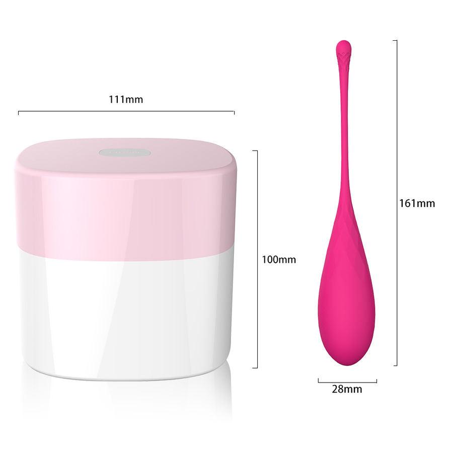 LESLIE - KEGEL FIT ENTREGADOR SUELO PELVICO 6 PESOS - Optelum