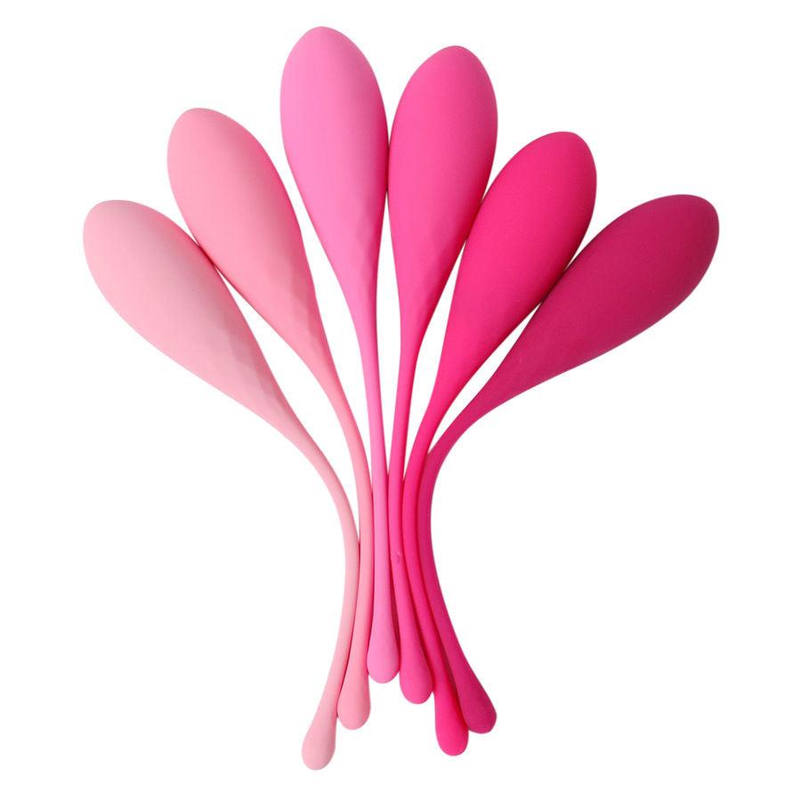 LESLIE - KEGEL FIT ENTREGADOR SUELO PELVICO 6 PESOS - Optelum