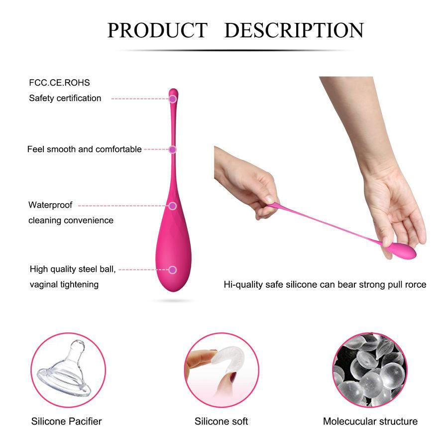 LESLIE - KEGEL FIT ENTREGADOR SUELO PELVICO 6 PESOS - Optelum