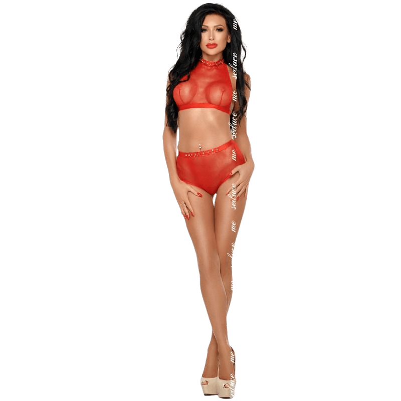 ME-SEDUCE - MONA SET ROJO S/M - Optelum