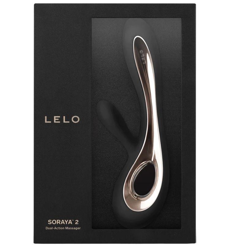 LELO - SORAYA 2 NEGRO VIBRADOR RABBIT - Optelum