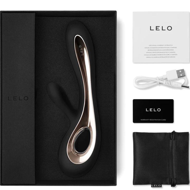 LELO - SORAYA 2 NEGRO VIBRADOR RABBIT - Optelum