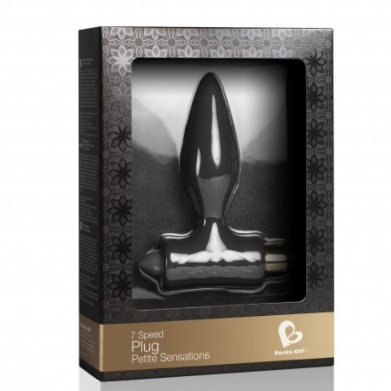 ROCKS-OFF - PLUG ANAL PARA PRINCIPIANTES PETITE SENSATIONS - NEGRO - Optelum