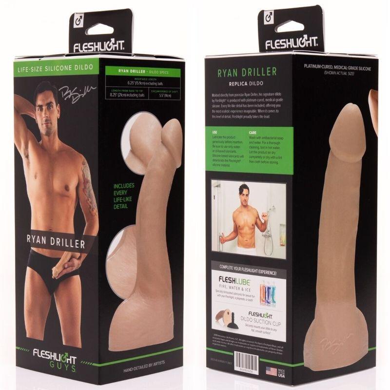 FLESHJACK - RYAN DRILLER DILDO 21 CM - Optelum