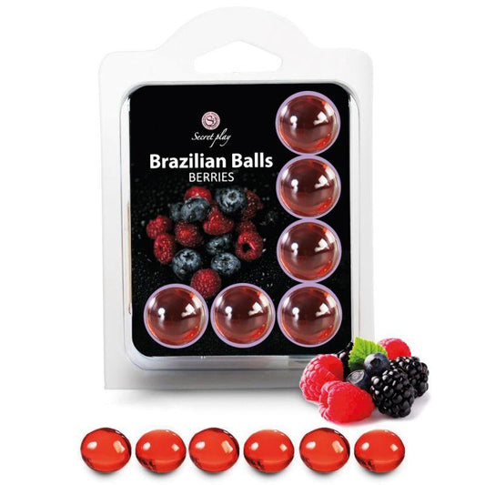 SECRETPLAY - BRAZILIANS BALLS FRUTAS DEL BOSQUE - Optelum
