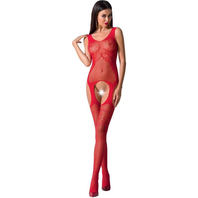 PASSION - WOMAN BS061 BODYSTOCKING NEGRO TALLA UNICA - Optelum