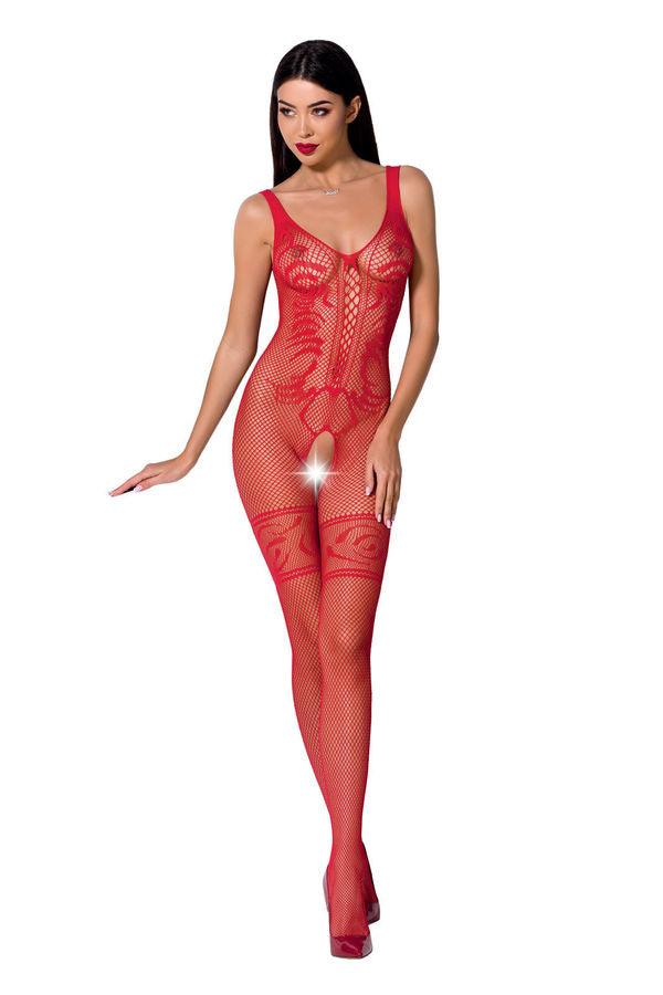 PASSION - WOMAN BS069 BODYSTOCKING NEGRO TALLA UNICA - Optelum