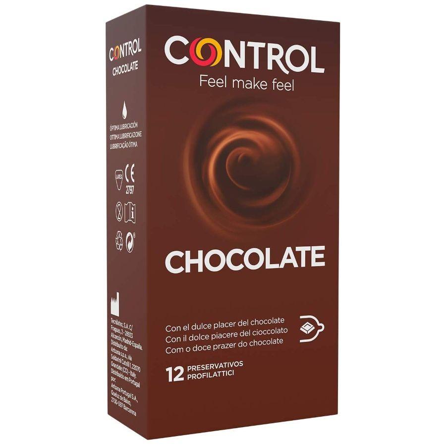 CONTROL - CHOCOLATE PRESERVATIVOS 12 UNIDADES - Optelum