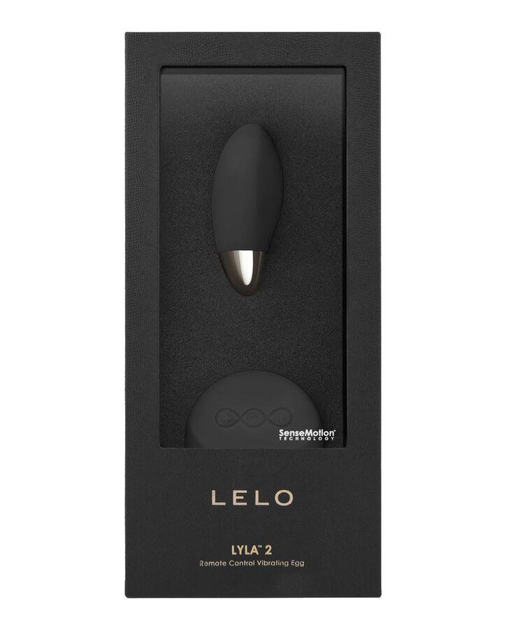 LELO - LYLA 2 INSIGNIA DESIGN EDITION HUEVO-MASAJEADOR NEGRO - Optelum