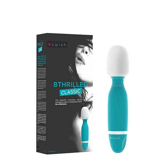 B SWISH - BTHRILLED CLASSIC WAND VIBRATOR JADE - Optelum