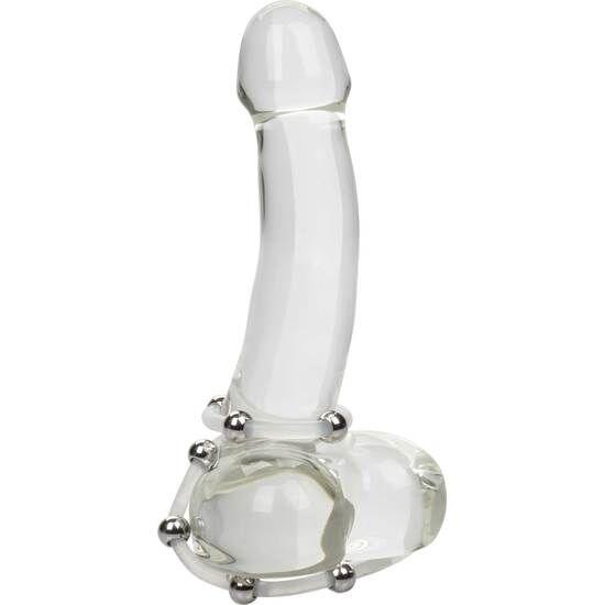 CALEXOTICS - KIT DE 2 UDS ANILLO DE SILICONA CON CUENTAS DE ACERO - Optelum