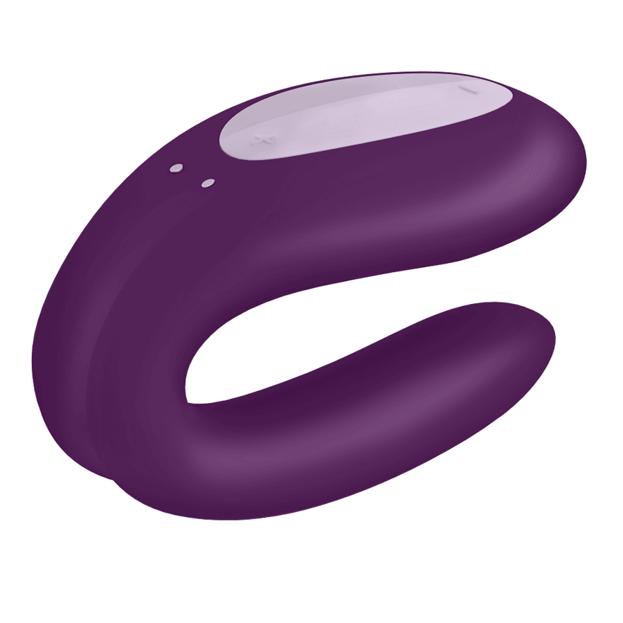 SATISFYER - DOUBLE JOY CON APP ORO NEGRO - Optelum
