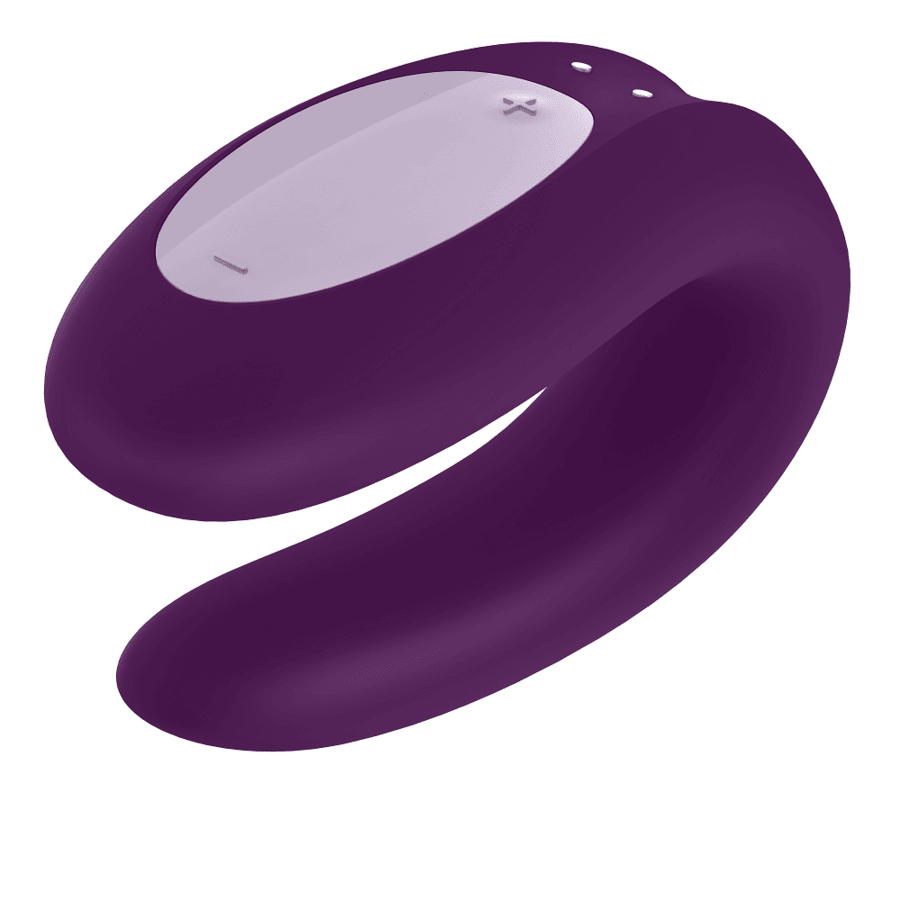 SATISFYER - DOUBLE JOY CON APP ORO NEGRO - Optelum