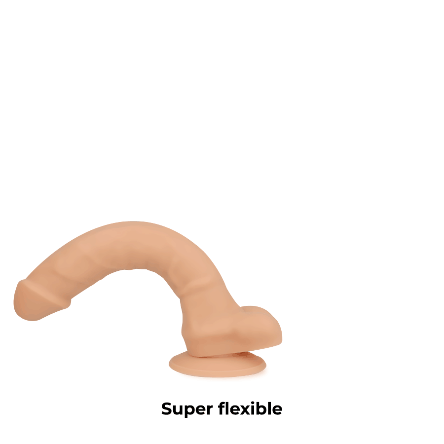COCK MILLER - SILICONA DENSITY COCKSIL ARTICULABLE 13 CM - Optelum
