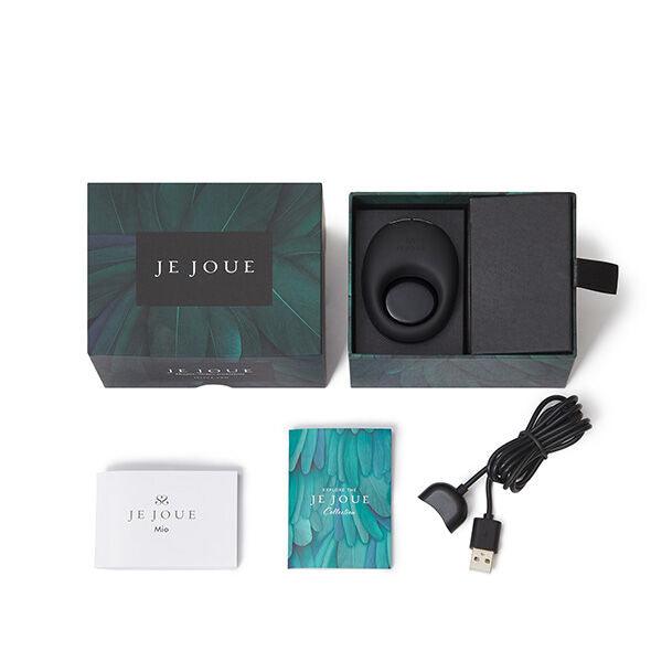 JE JOUE - ANILLO VIBRADOR MIO NEGRO - Optelum