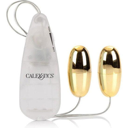 CALEXOTICS - BALAS VIBRADORAS DORADAS DUO GOLD - Optelum