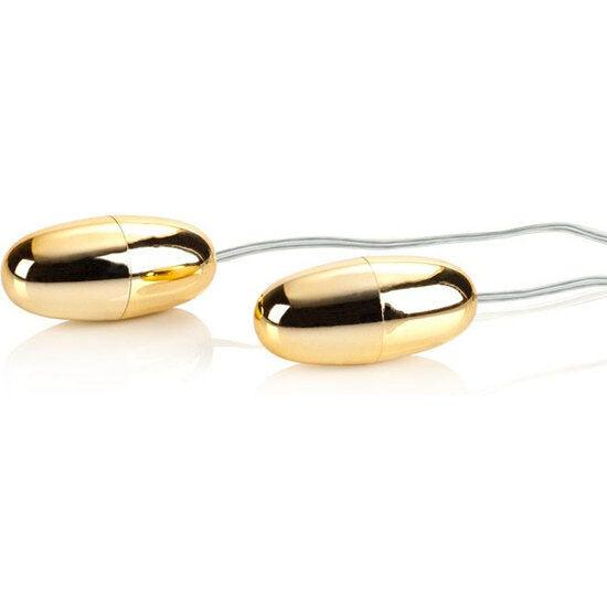 CALEXOTICS - BALAS VIBRADORAS DORADAS DUO GOLD - Optelum