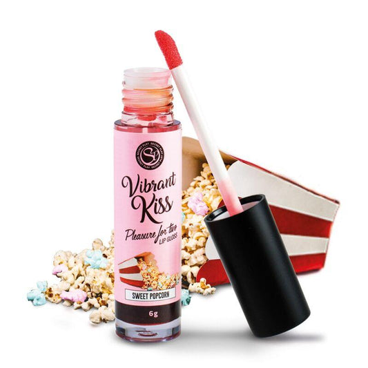 SECRETPLAY - LIP GLOSS VIBRANT KISS PALOMITAS DULCES - Optelum