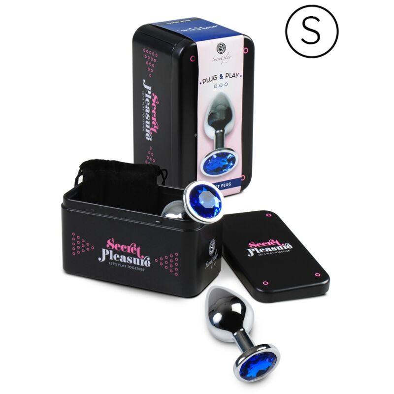 SECRETPLAY - ANAL PLUG AZUL S - Optelum