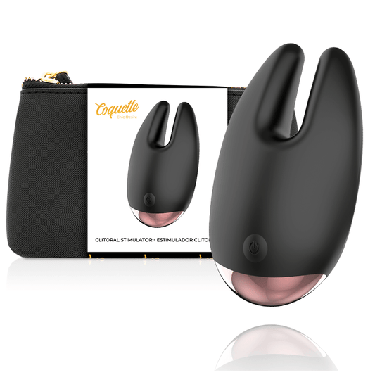 COQUETTE CHIC DESIRE - ESTIMULADOR CLÍTORIS NEGRO / GOLD - Optelum
