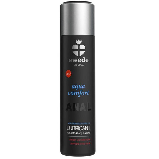 SWEDE - AQUA COMFORT LUBRICANTE ANAL BASE AGUA 60 ML - Optelum