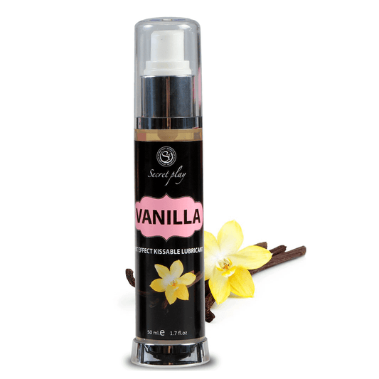 SECRETPLAY - LUBRICANTE 2-1 EFECTO CALOR VAINILLA 50 ML - Optelum