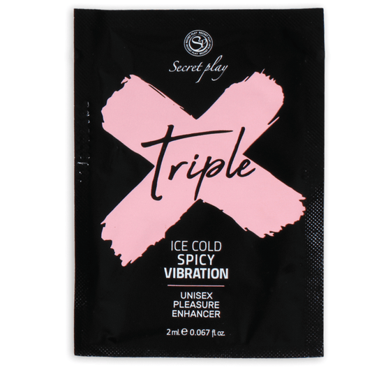 SECRETPLAY - MONODOSIS TRIPLE X INTENSIFICADOR PLACER - Optelum