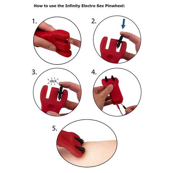 ELECTRASTIM - SILICONE FUSION INFINITY PINWHEEL - Optelum