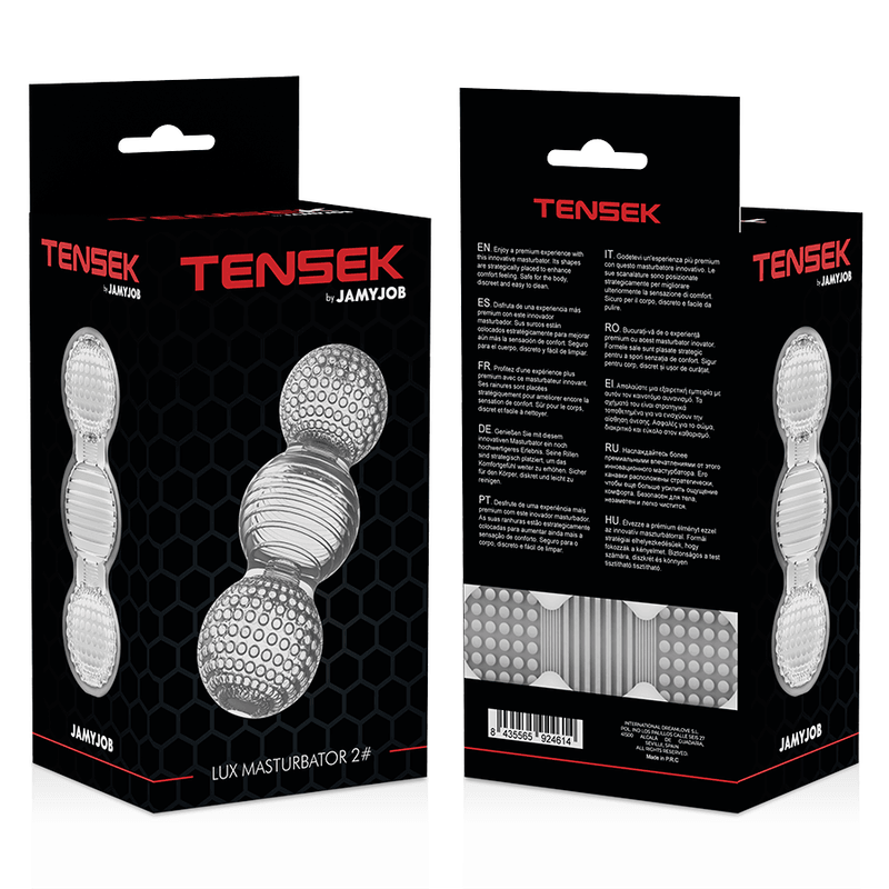 JAMYJOB - EXTREME MASTURBADOR TRANSPARENTE TENSEK 2 - Optelum
