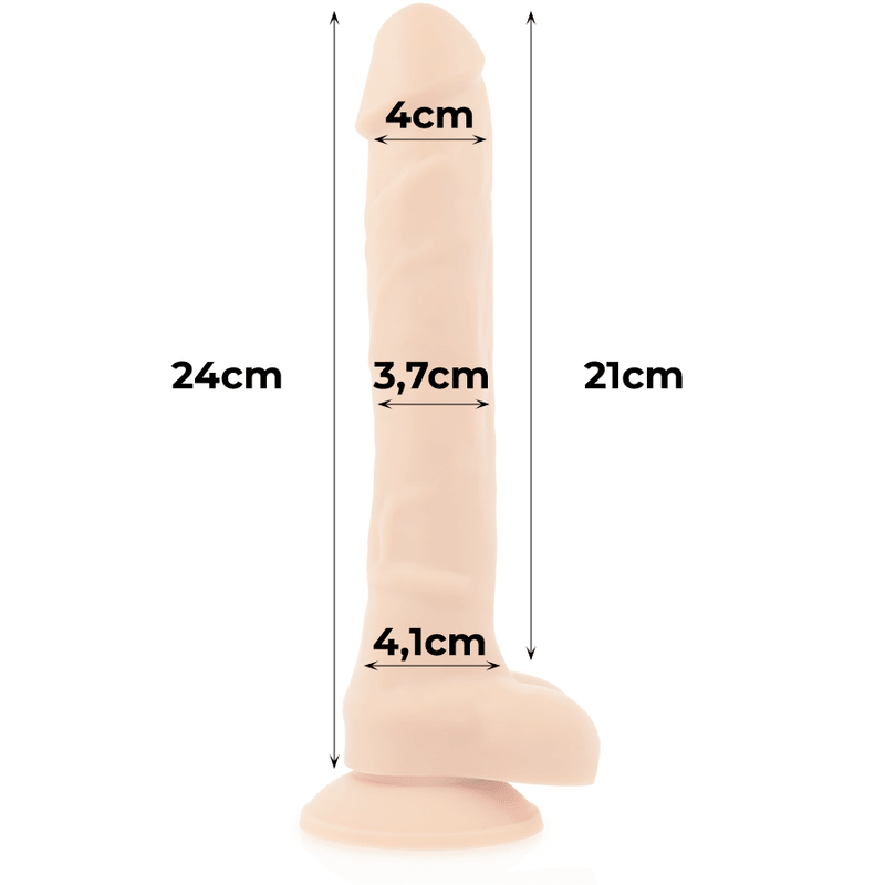 COCK MILLER - ARNES + SILICONA DENSITY ARTICULABLE COCKSIL 24 CM - Optelum