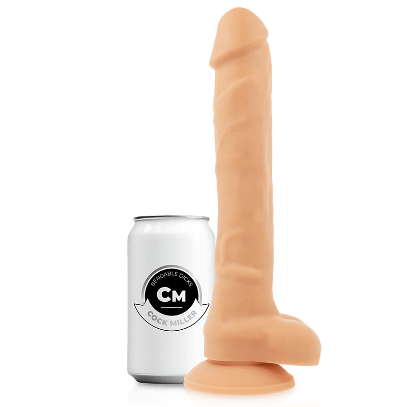 COCK MILLER - ARNES + SILICONA DENSITY ARTICULABLE COCKSIL 24 CM - Optelum