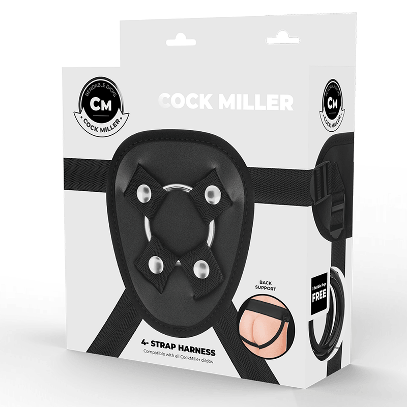 COCK MILLER - ARNES + SILICONA DENSITY ARTICULABLE COCKSIL 24 CM - Optelum