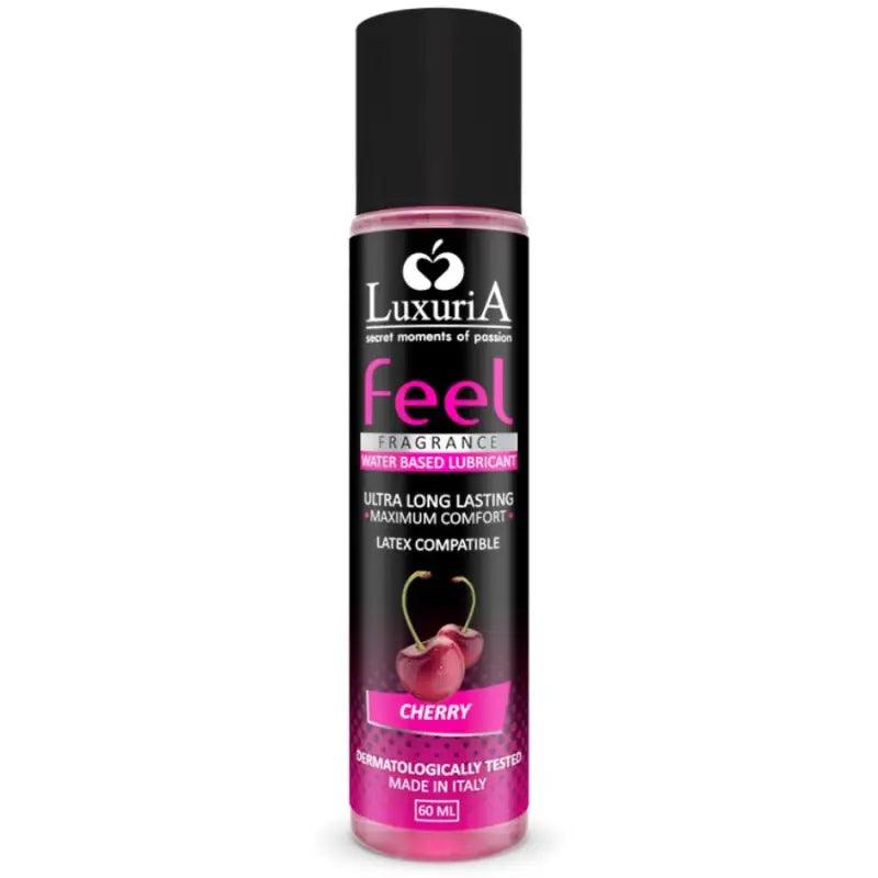 INTIMATELINE - LUXURIA FEEL LUBRICANTE BASE AGUA CEREZA 60 ML - Optelum