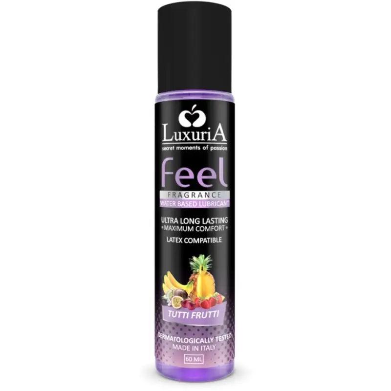 INTIMATELINE - LUXURIA FEEL LUBRICANTE BASE TUTTI FRUTI 60 ML - Optelum