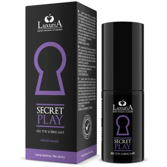 INTIMATELINE LUXURIA - LUBRICANTE PARA JUGUETES SECRET PLAY 30 ML - Optelum