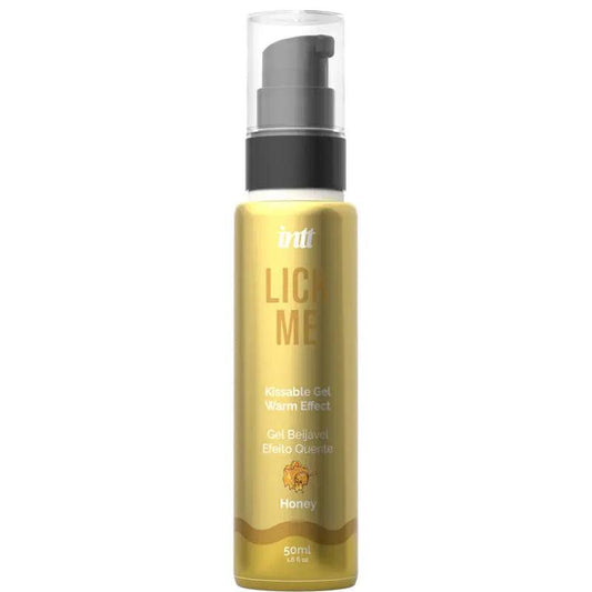 INTT - LICK ME GEL COMESTIBLE SABOR MIEL EFECTO CALOR - Optelum