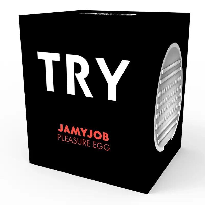 JAMYJOB - HUEVO MASTURBADOR DISCRETO VERSION BLACK TRY - Optelum