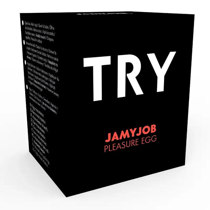 JAMYJOB - HUEVO MASTURBADOR DISCRETO VERSION BLACK TRY - Optelum